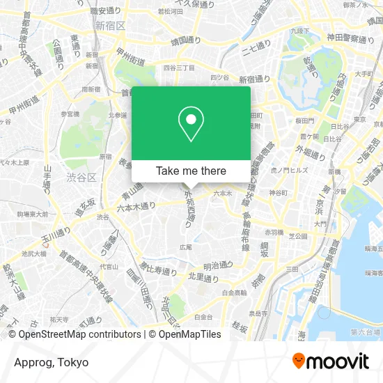 Approg map
