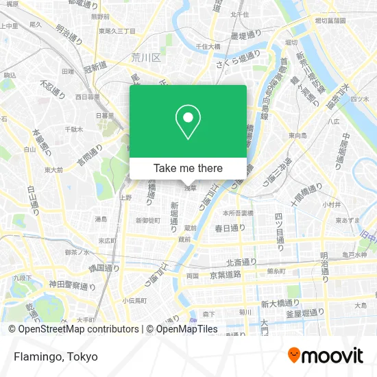 Flamingo map