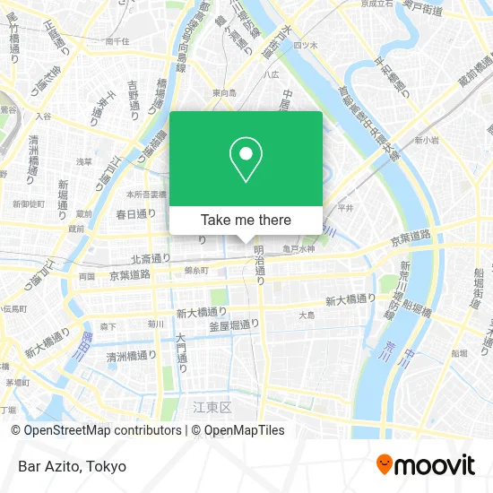 Bar Azito map