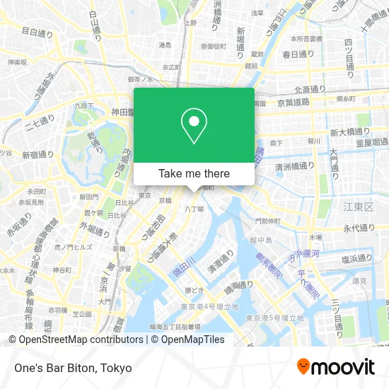 One's Bar Biton map