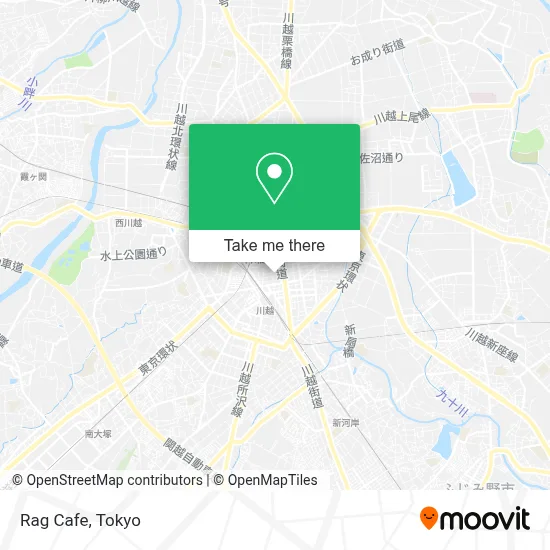 Rag Cafe map