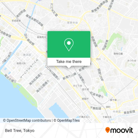 Bell Tree map