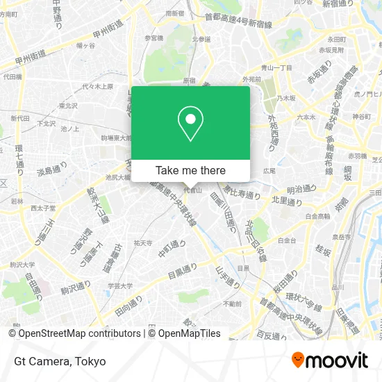 Gt Camera map
