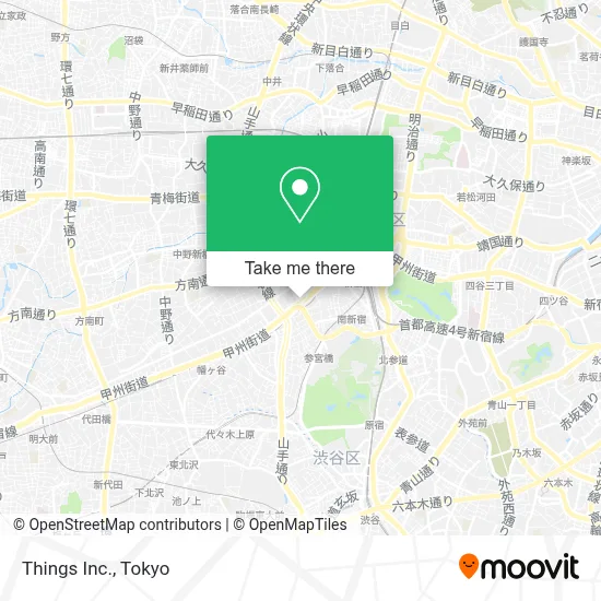 Things Inc. map