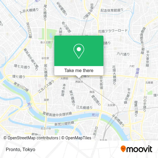 Pronto map