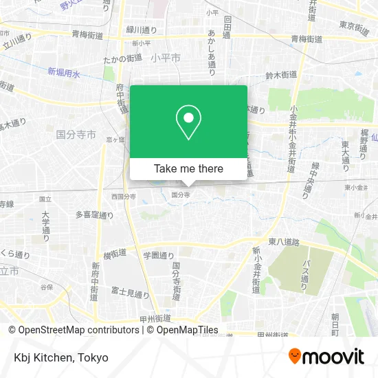 Kbj Kitchen map