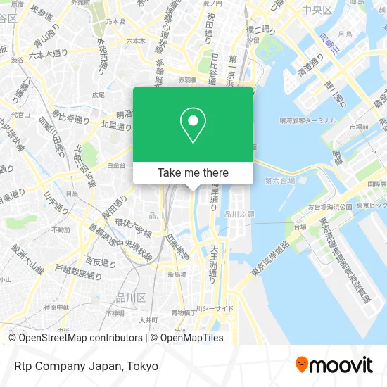 Rtp Company Japan map
