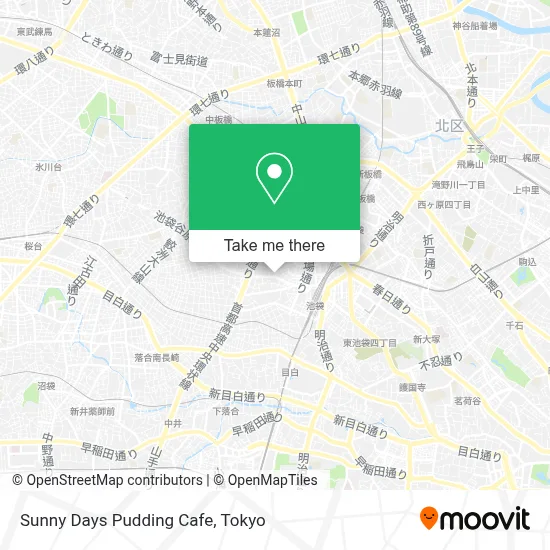 Sunny Days Pudding Cafe map