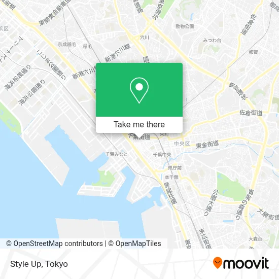 Style Up map