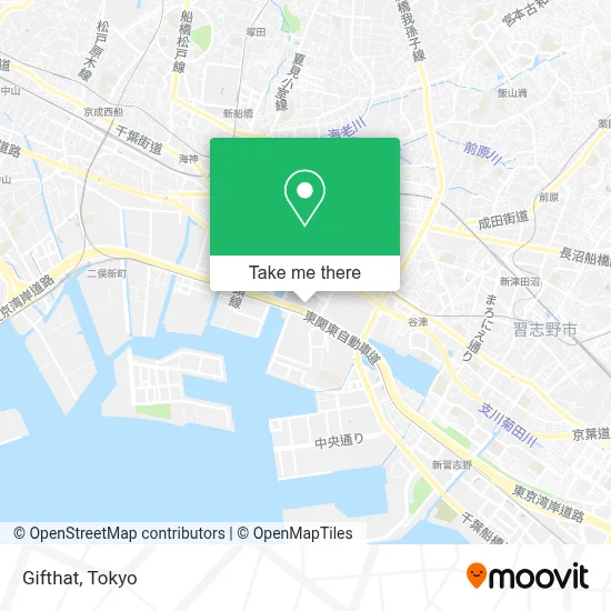 Gifthat map