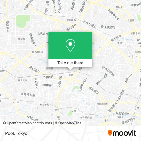 Pool map