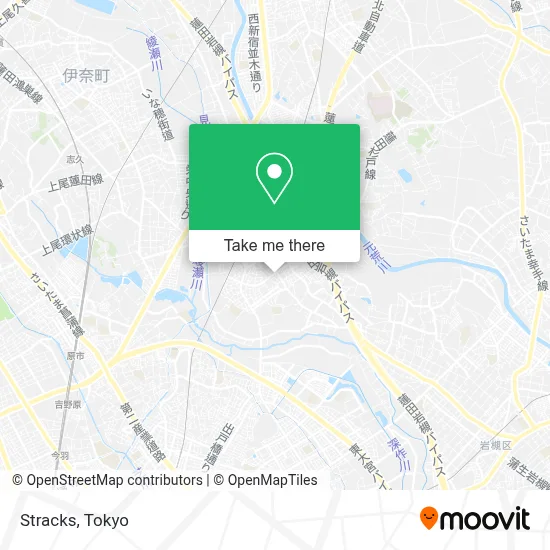 Stracks map