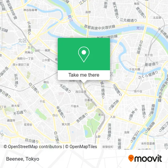 Beenee map
