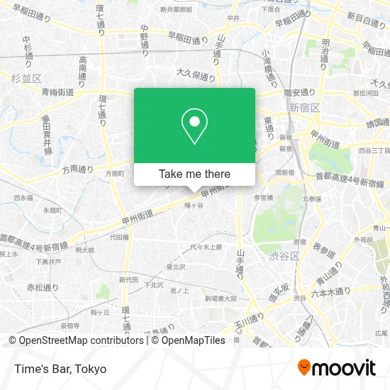 Time's Bar map