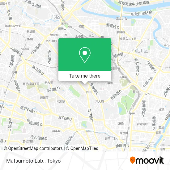 Matsumoto Lab. map
