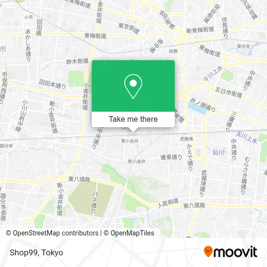 Shop99 map