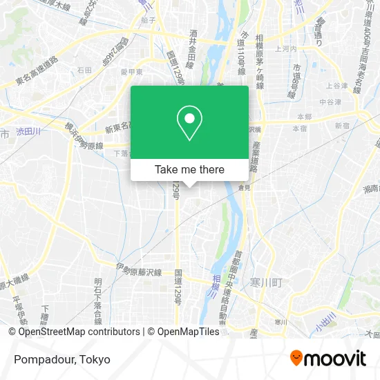 Pompadour map