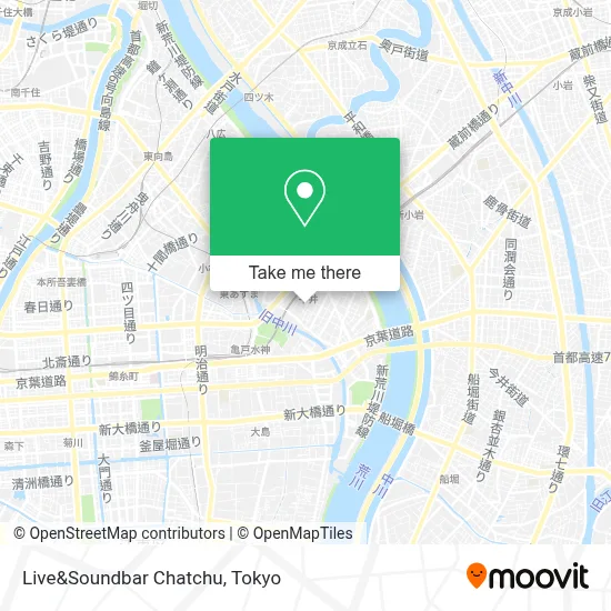 Live&Soundbar Chatchu map