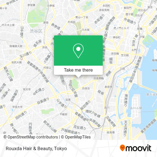 Rouxda Hair & Beauty map