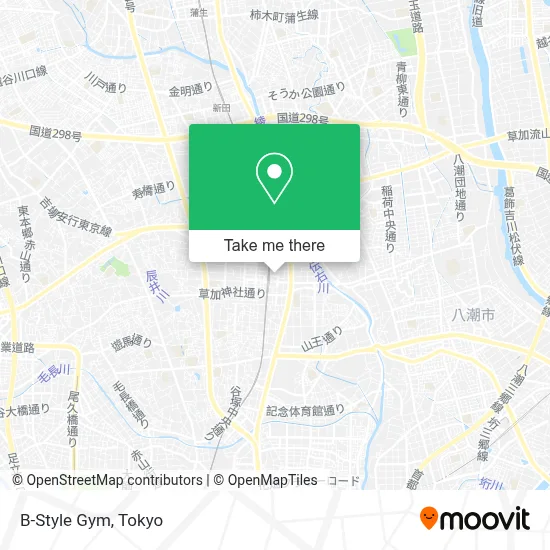 B-Style Gym map