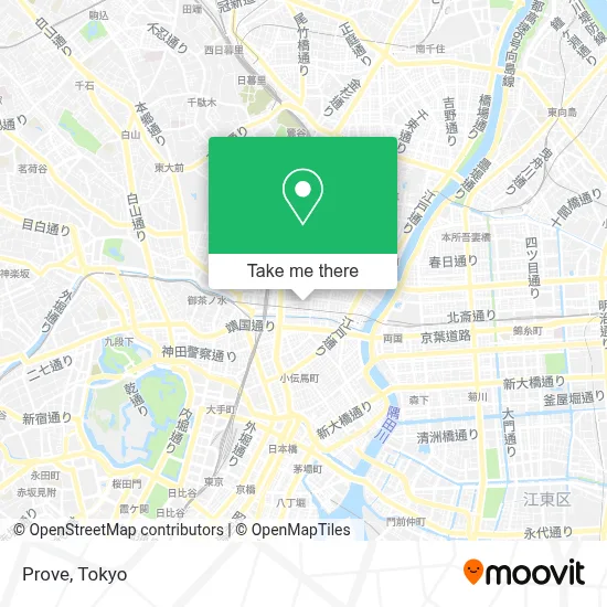 Prove map
