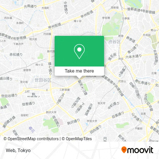 Web map