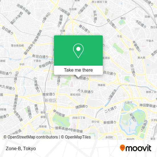Zone-B map