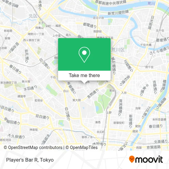Player's Bar R map