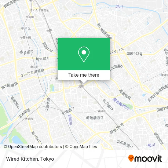 Wired Kitchen map
