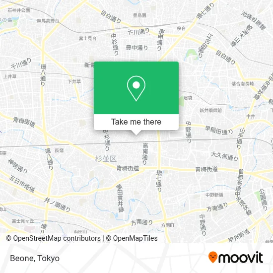 Beone map