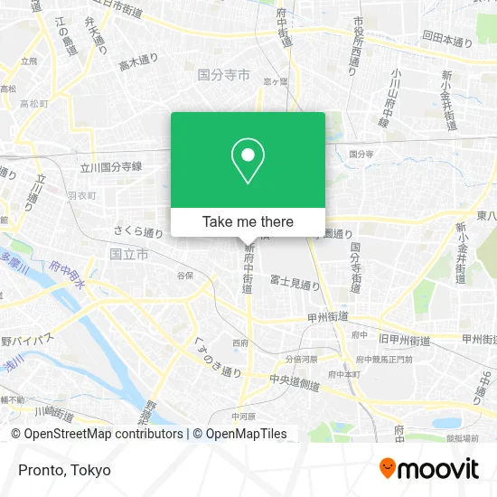 Pronto map