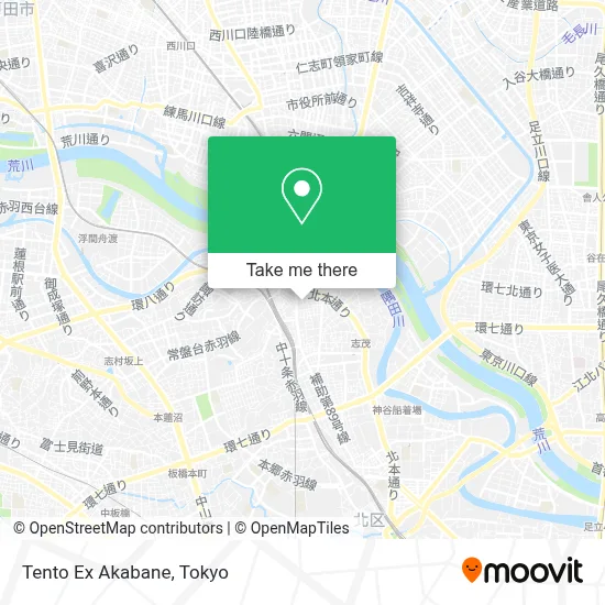 Tento Ex Akabane map