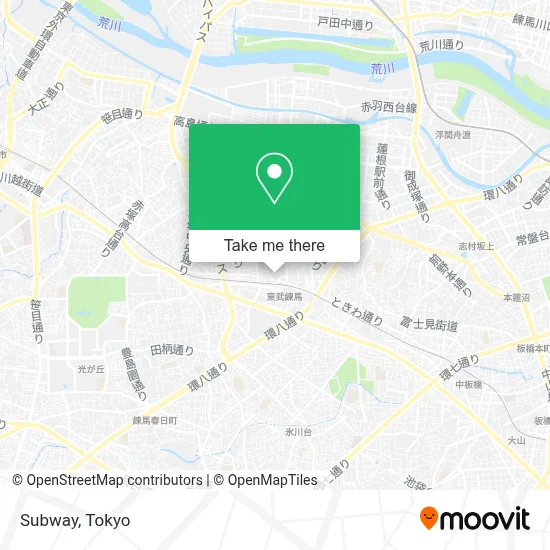 Subway map