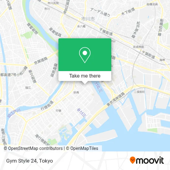 Gym Style 24 map