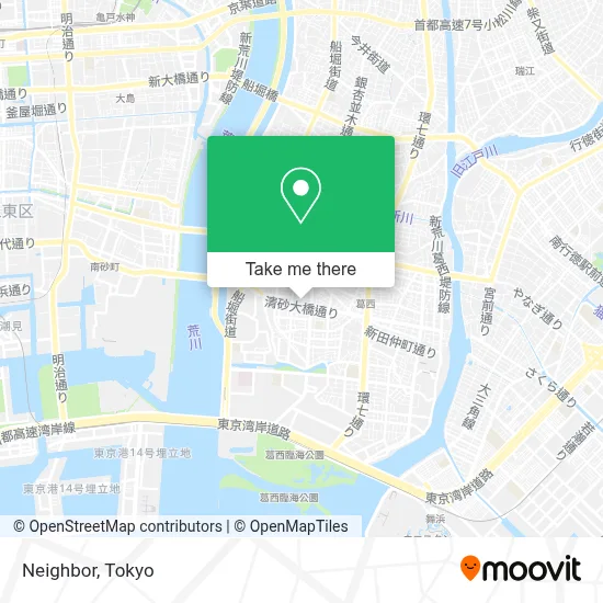Neighbor map