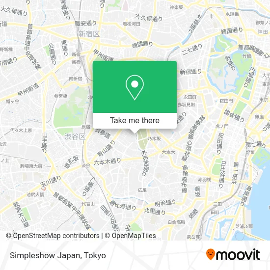 Simpleshow Japan map