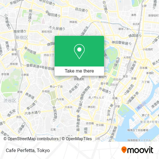Cafe Perfetta map