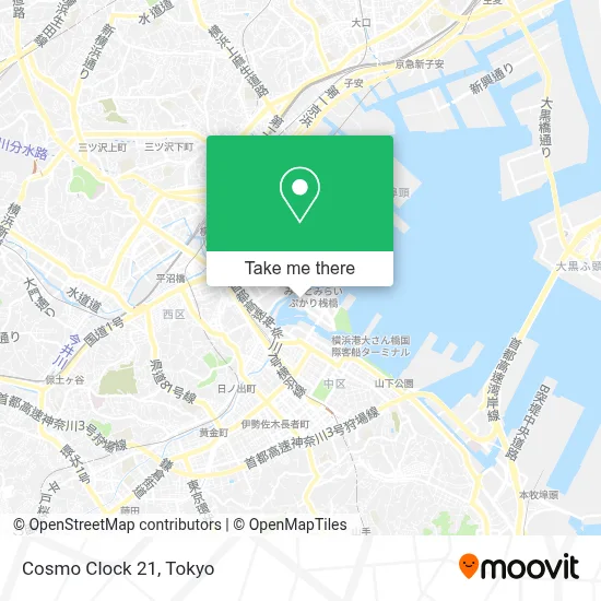 Cosmo Clock 21 map