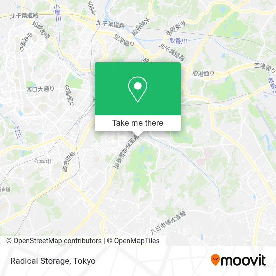 Radical Storage map