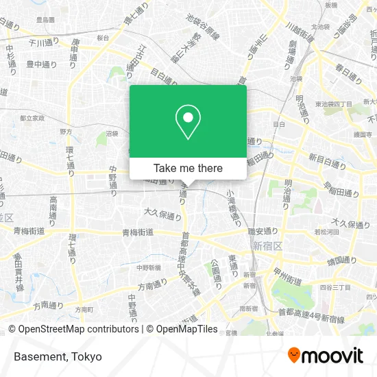 Basement map