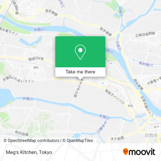 Meg's Kitchen map
