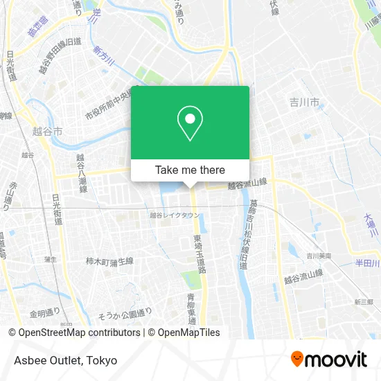 Asbee Outlet map