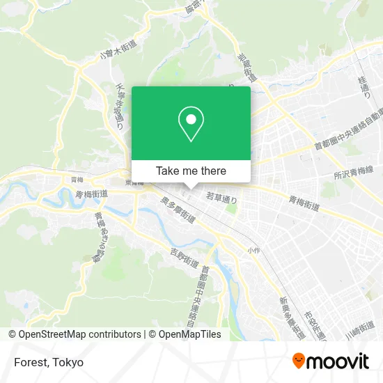 Forest map
