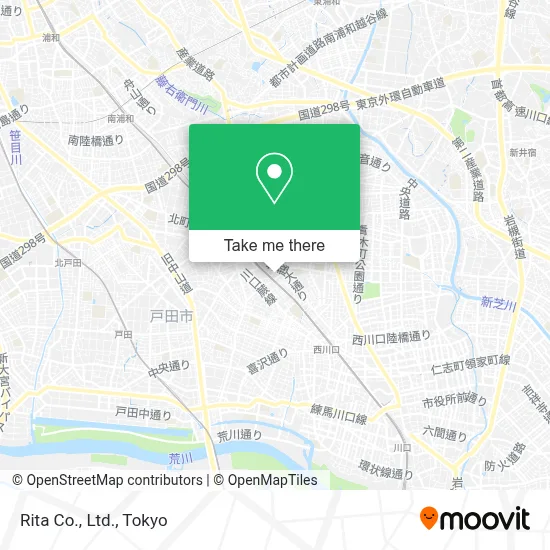 Rita Co., Ltd. map