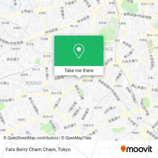 Fats Berry Cham Cham map