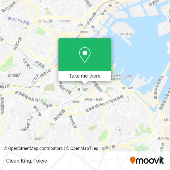 Clean King map