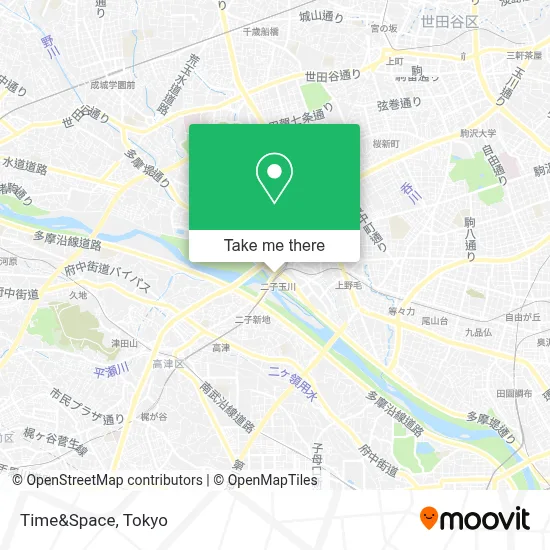 Time&Space map