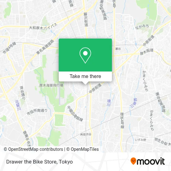 Drawer the Bike Store map
