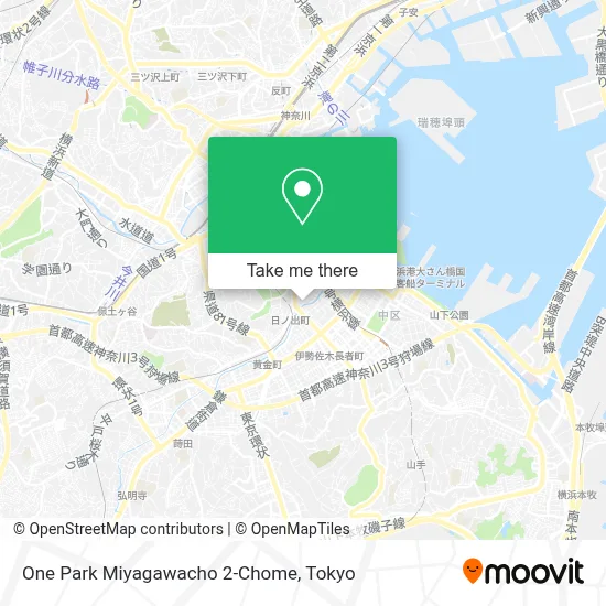 One Park Miyagawacho 2-Chome map
