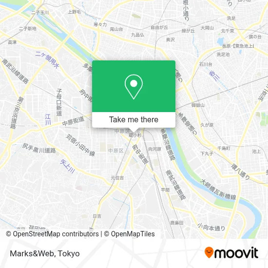 Marks&Web map